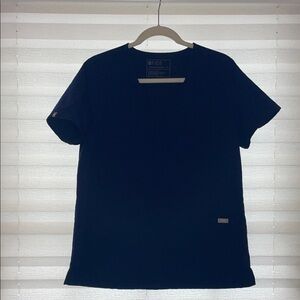 Figs Women’s Scrub Technical Navy Top